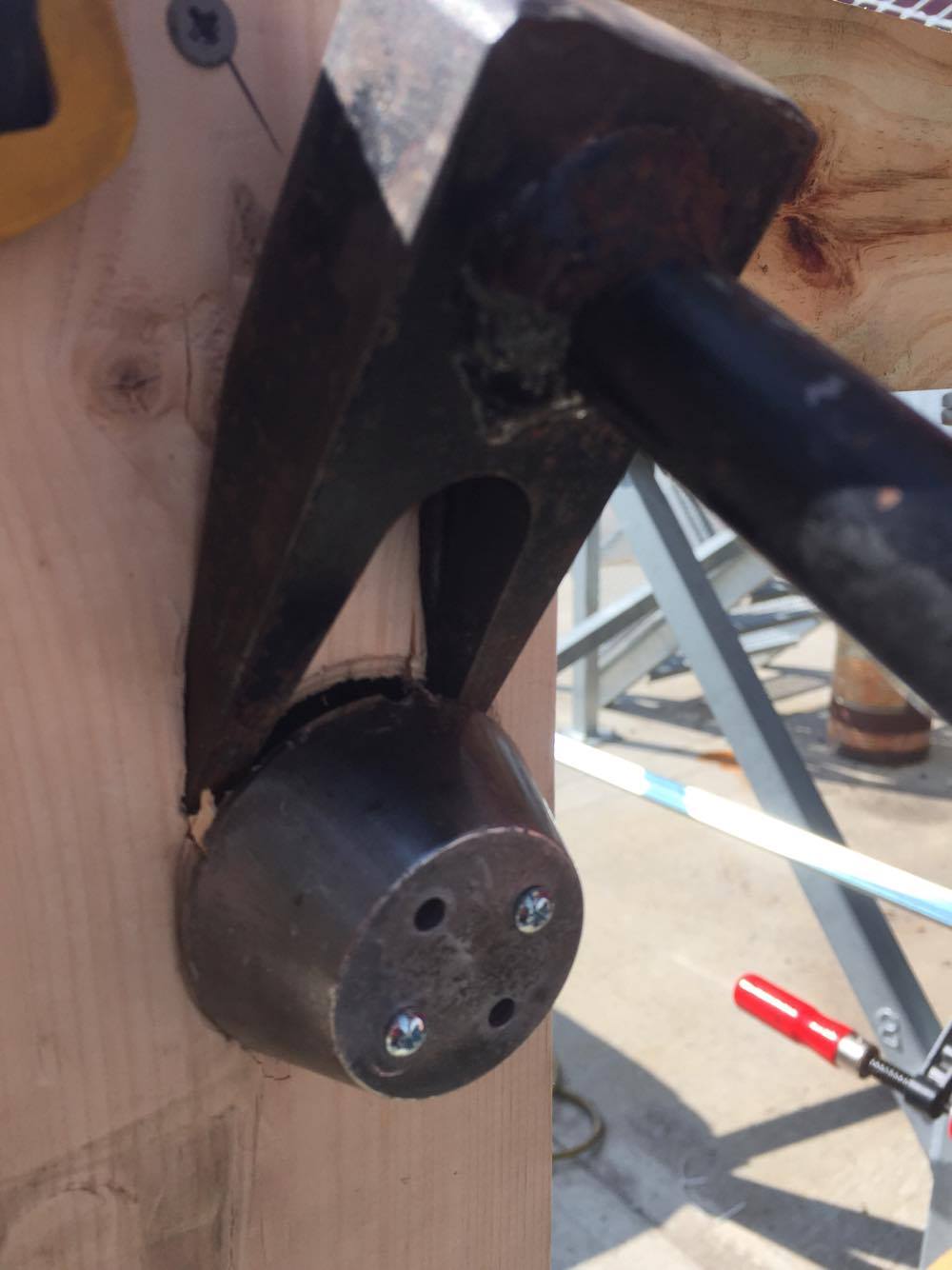 The DEADBOLT DUMMY Lock-Pulling Prop