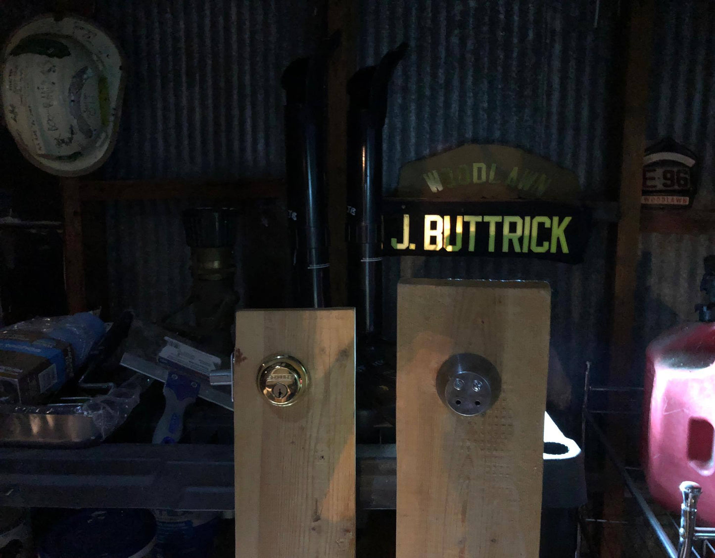 The DEADBOLT DUMMY Lock-Pulling Prop