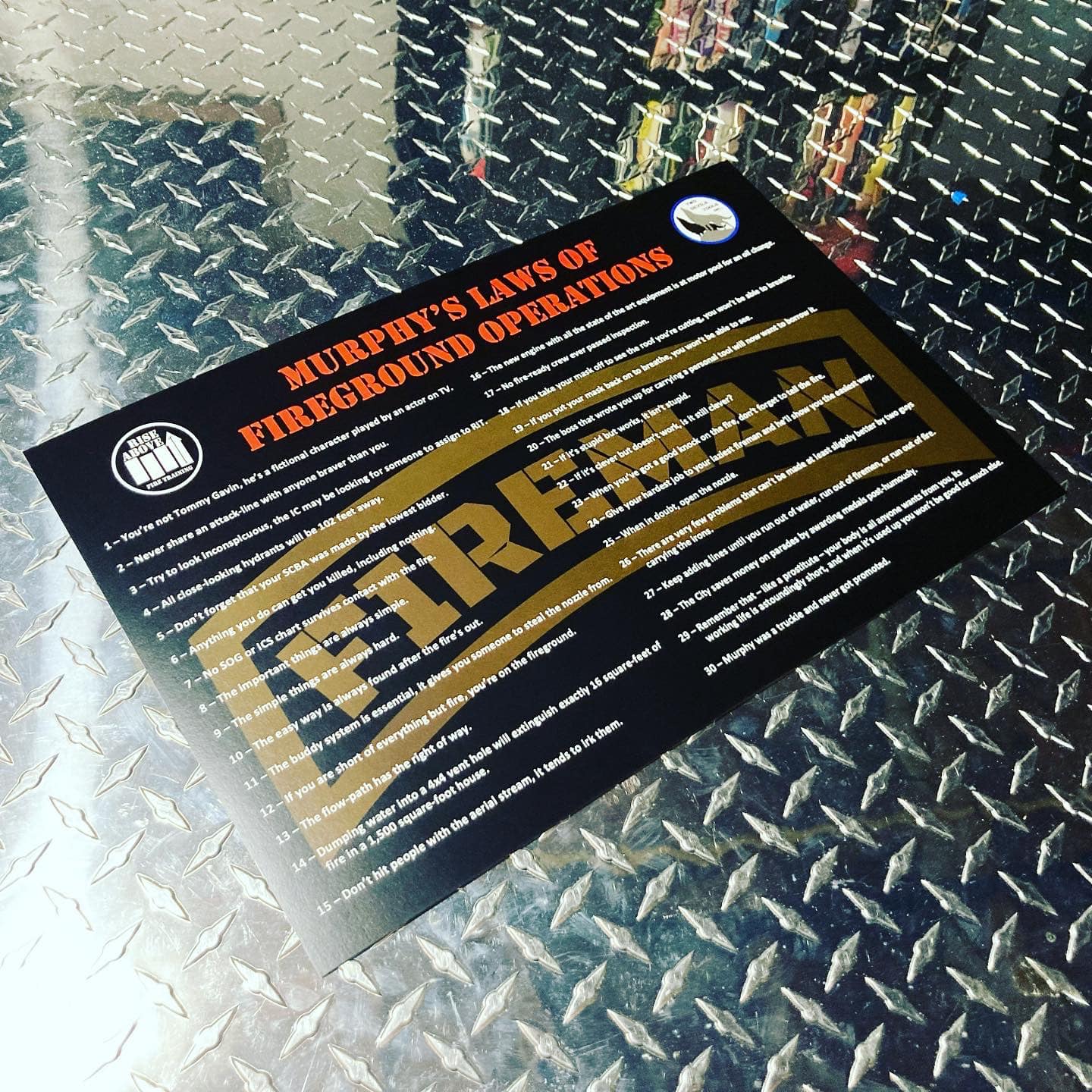MURPHY'S LAWS OF THE FIREGROUND Poster