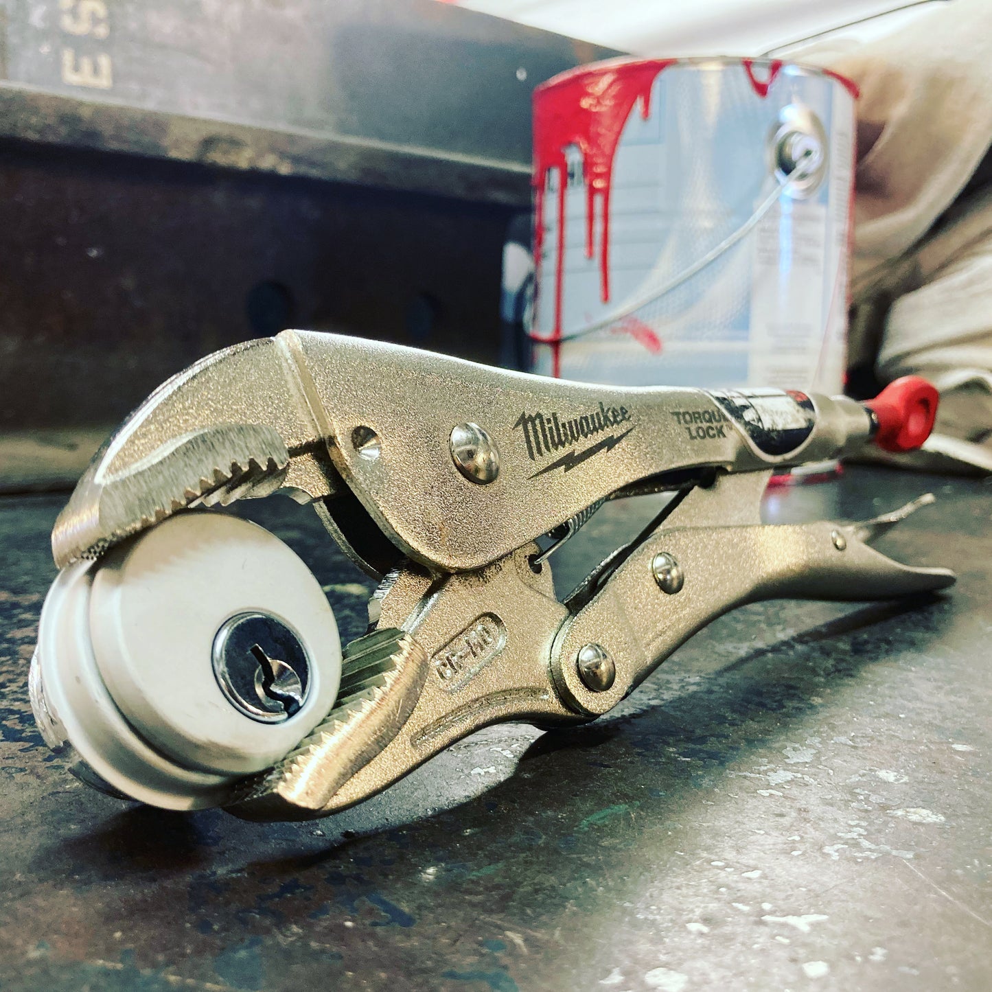 Forcible Entry Vise-Grips WITH TAIL!