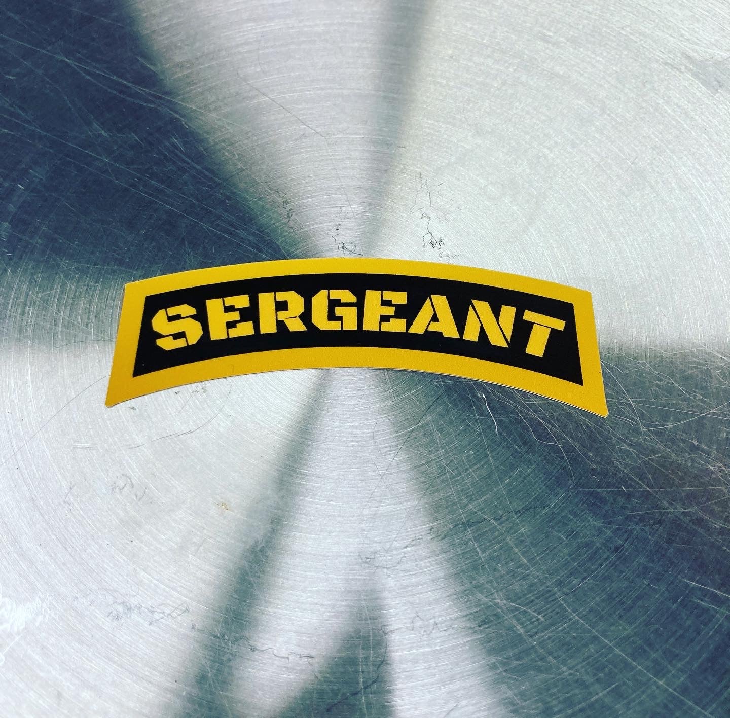 Army Ranger Tab RANK Helmet Stickers