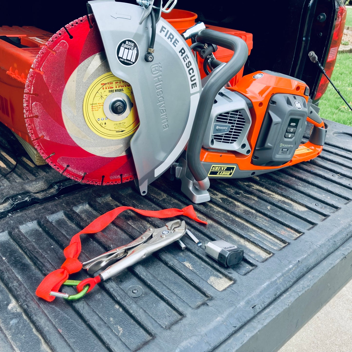 Forcible Entry Vise-Grips WITH TAIL!