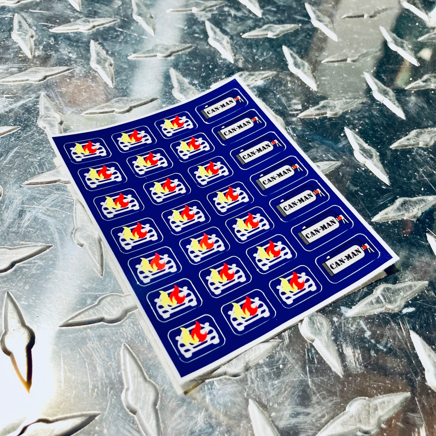 COMBAT SERVICE Sticker Sheet