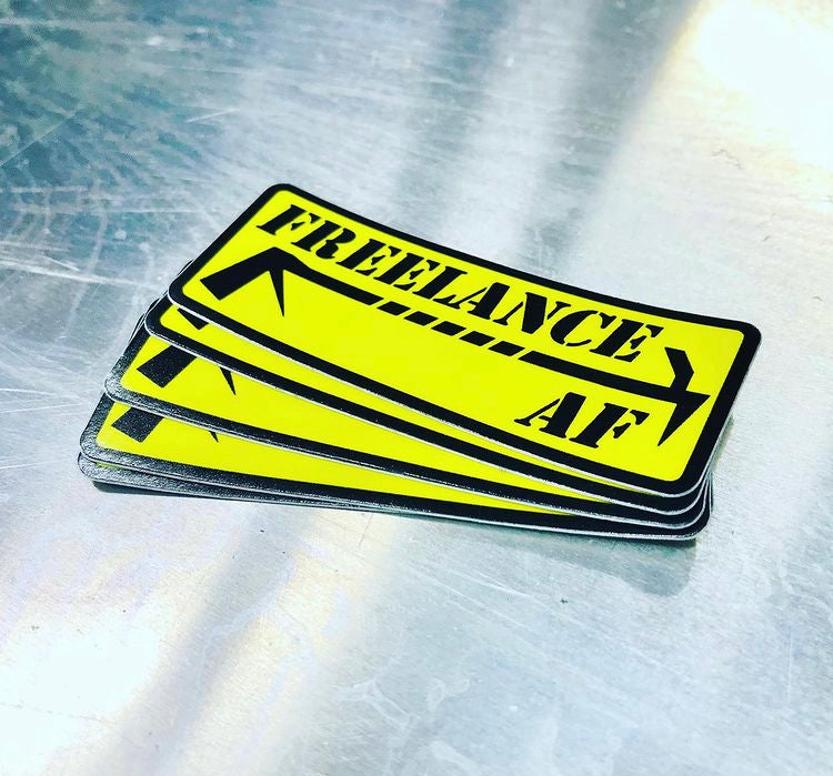 FREELANCE AF Helmet Sticker