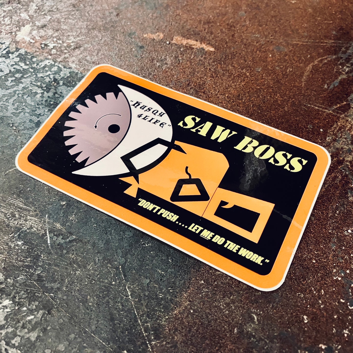 SAW BOSS K12 Sticker
