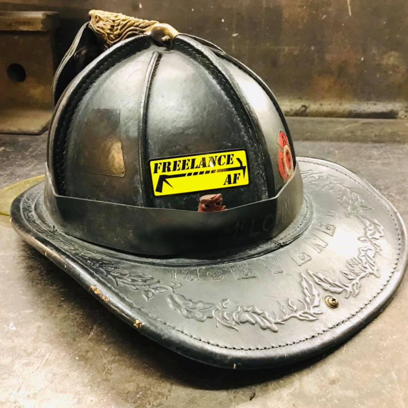 FREELANCE AF Helmet Sticker