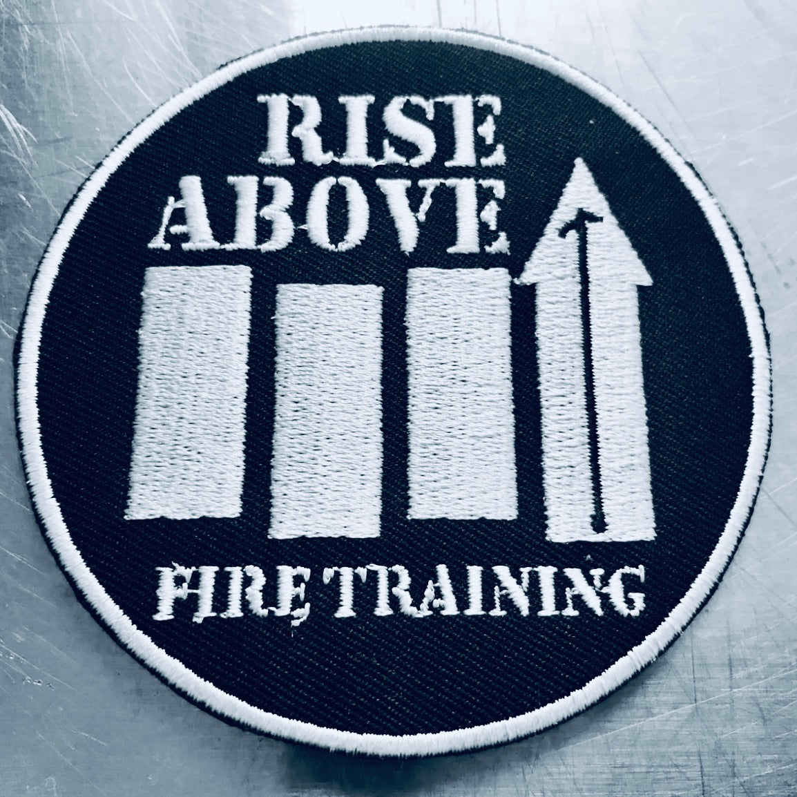 RISE ABOVE FIRE TRAINING Patch