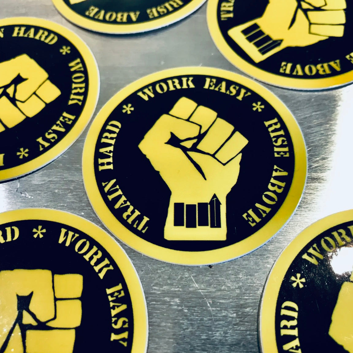 FIST 2" Helmet Stickers (set of 5)