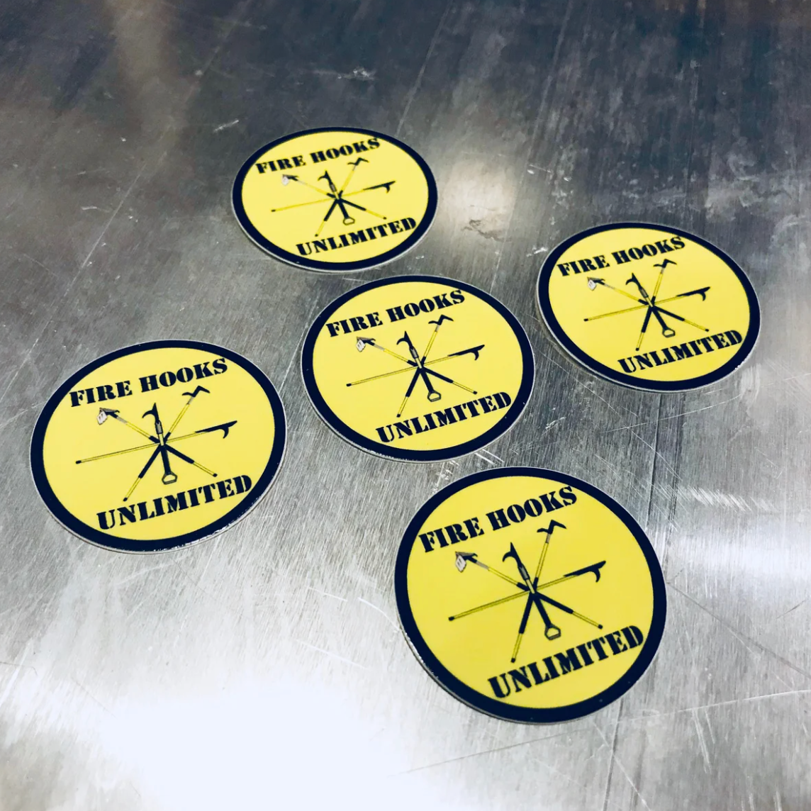 FHU Helmet Stickers (set of 5)