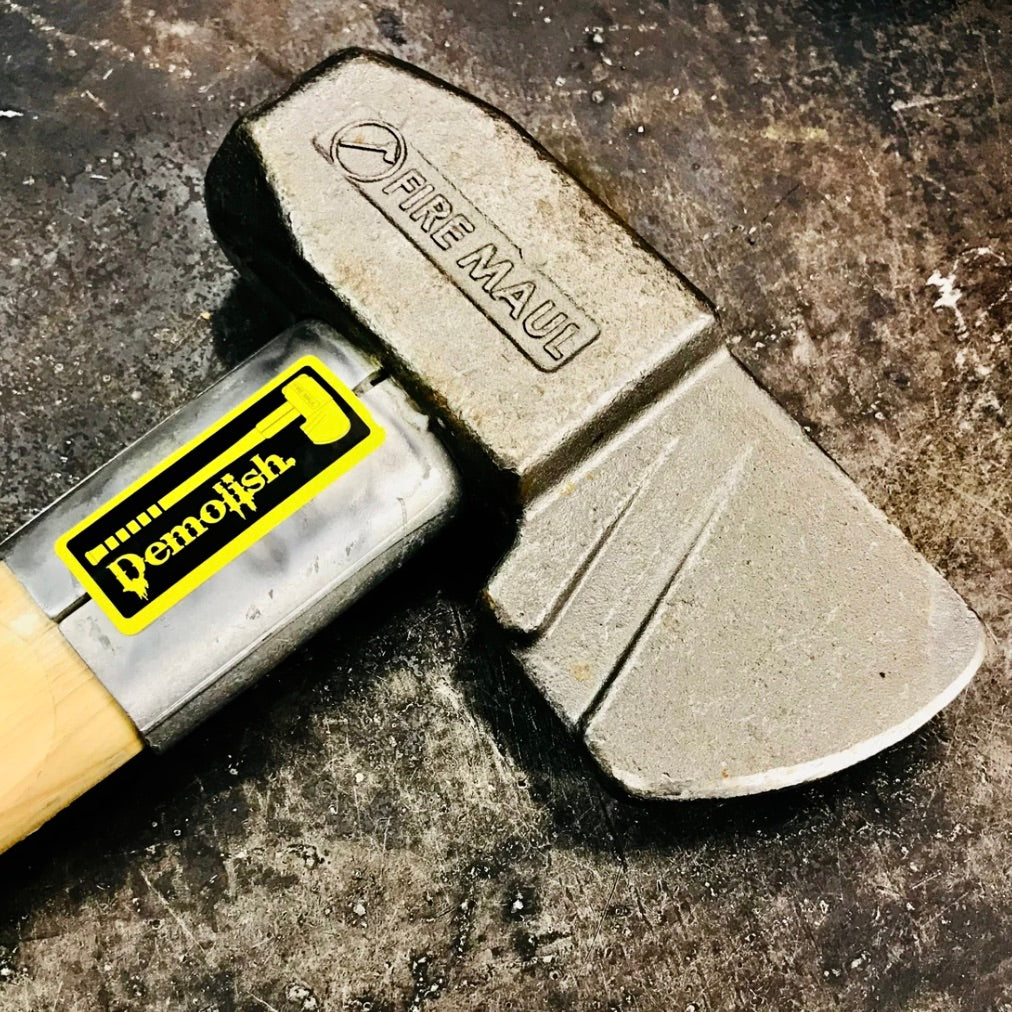 DEMOLISH Fire Maul Helmet/Tool Sticker