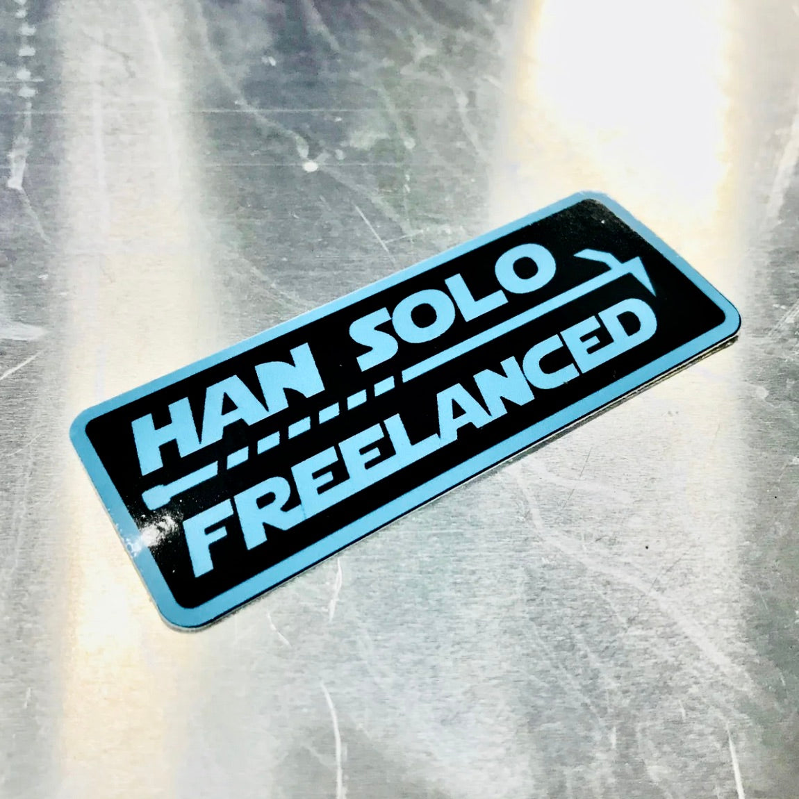 HAN SOLO FREELANCED Helmet Sticker