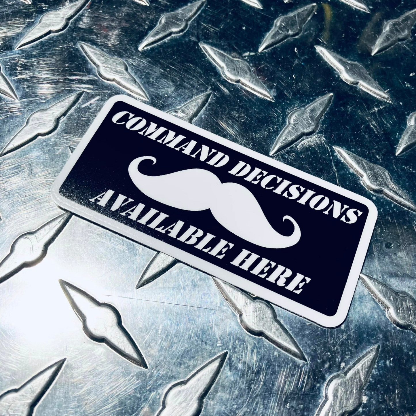 COMMAND DECISIONS Helmet Sticker