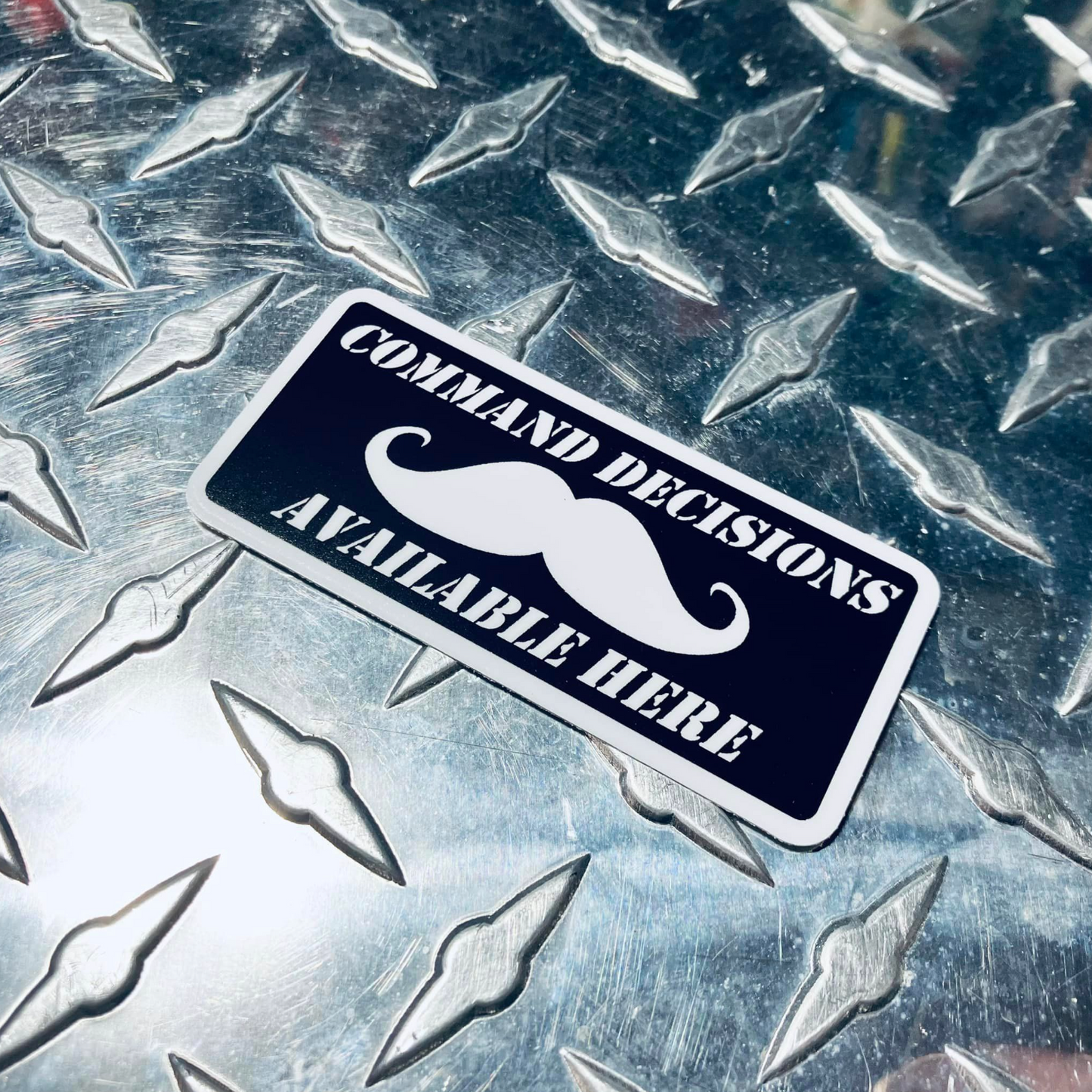 COMMAND DECISIONS Helmet Sticker