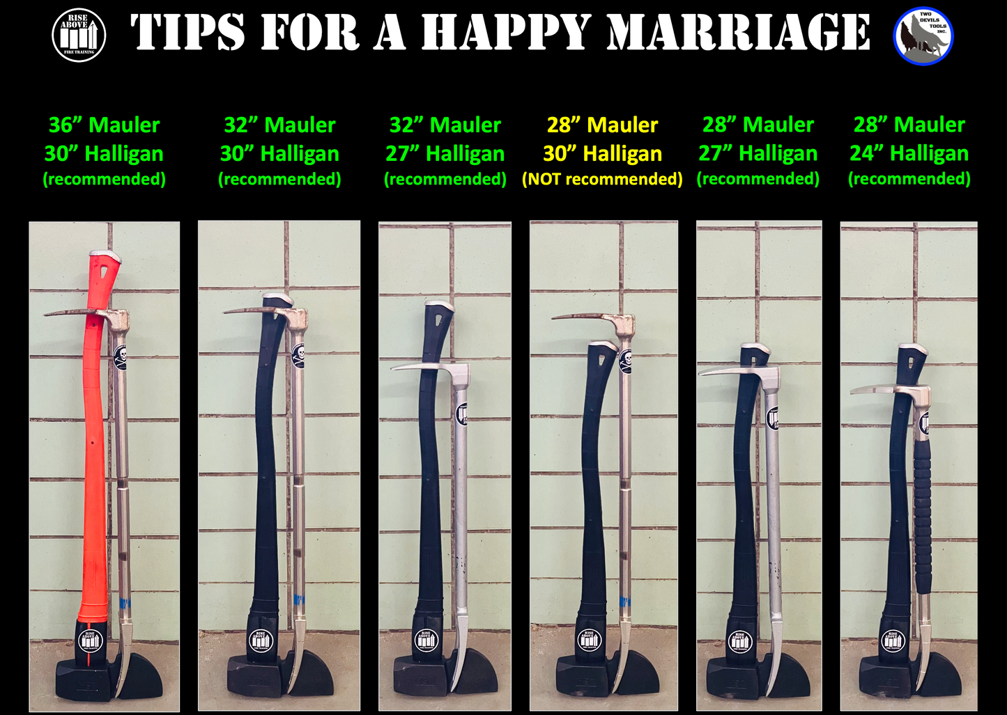 IRONS PKG #7A: Mauler + TD30 Halligan