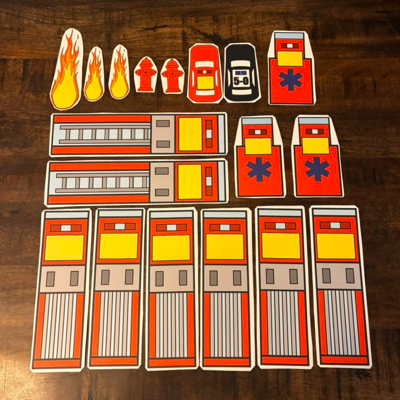 CLEARANCE: Jumbo Urban Strategy & Tactics Magnet Set