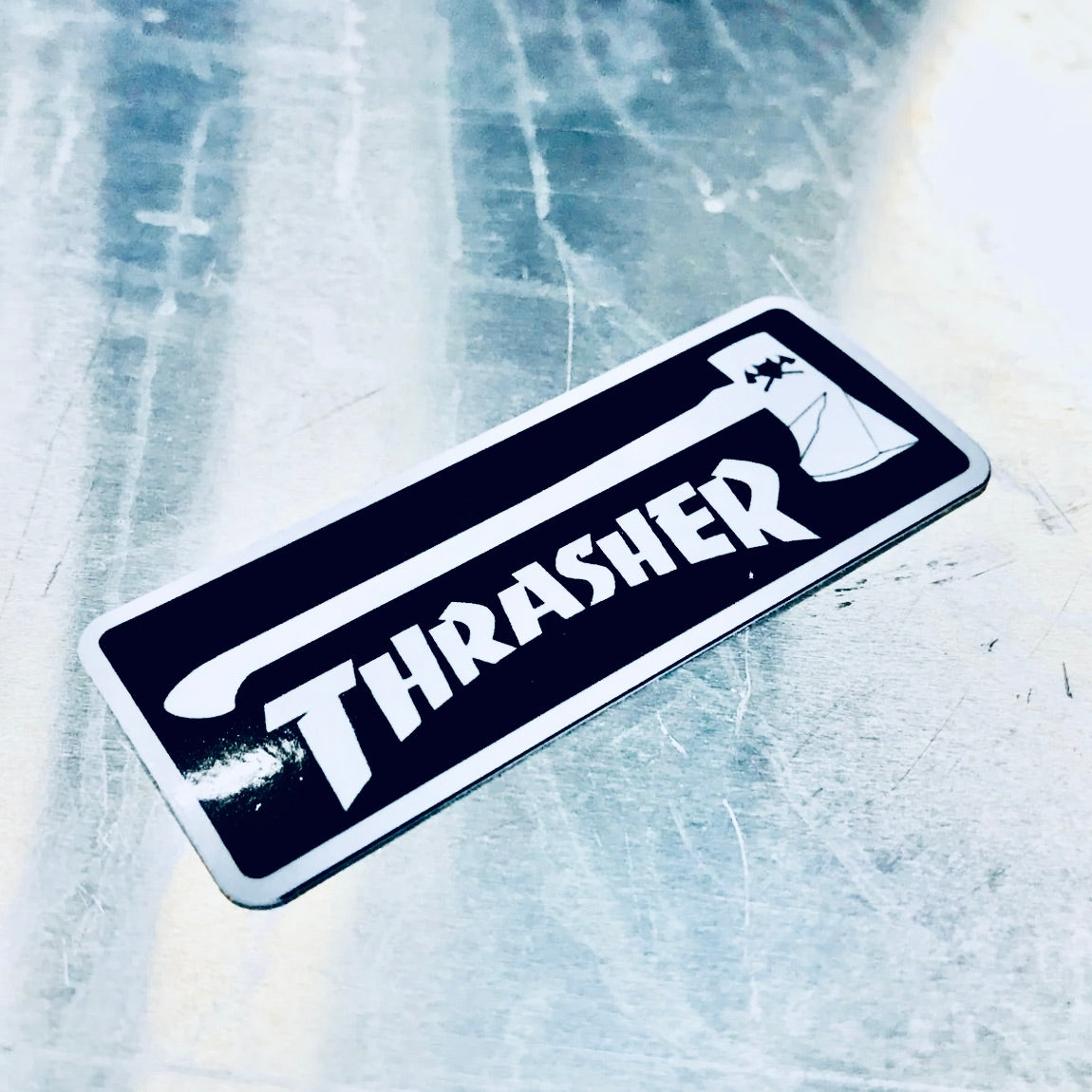 THRASHER Iron Fox Helmet/Tool Sticker