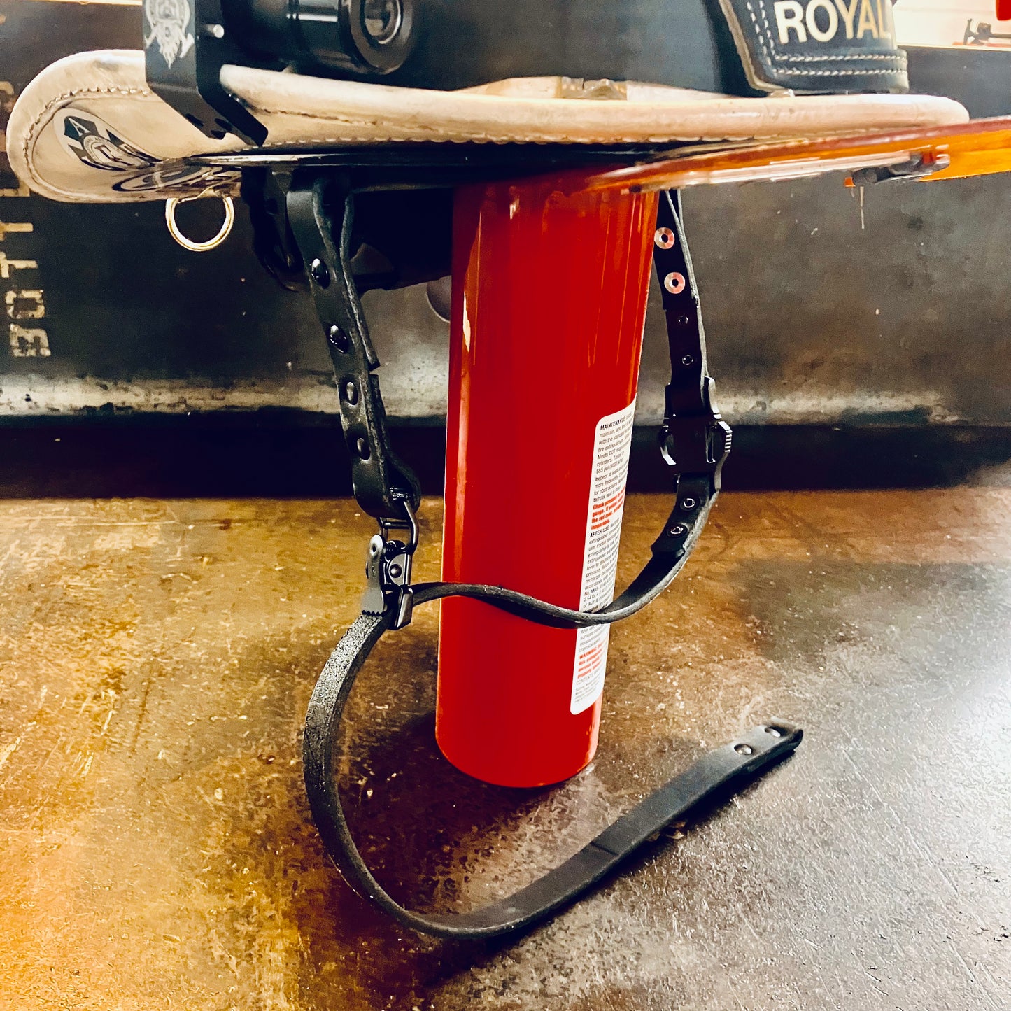 Leather HELMET STRAP