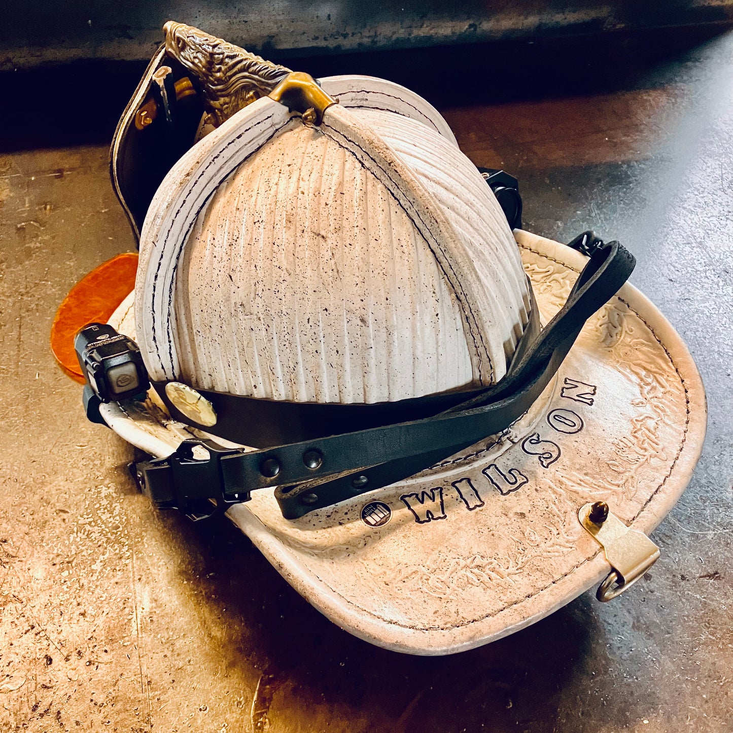 Leather HELMET STRAP