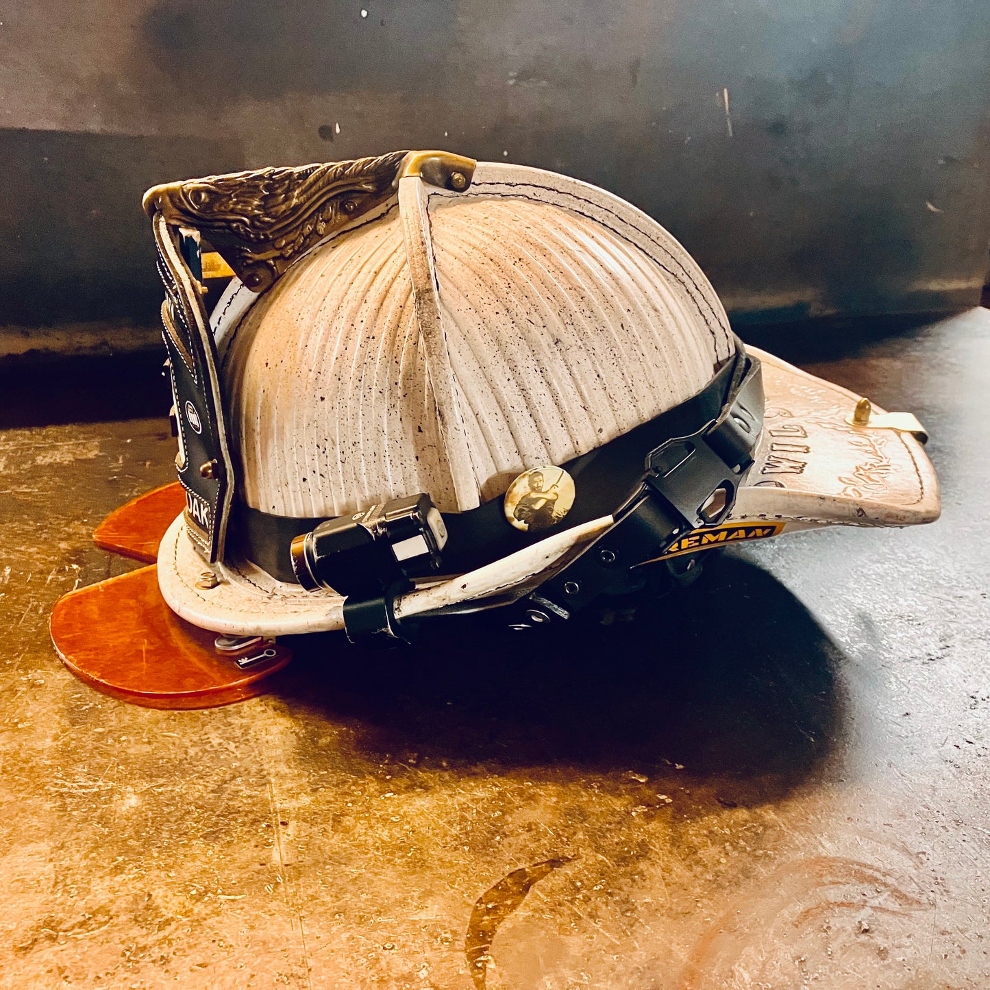 Leather HELMET STRAP