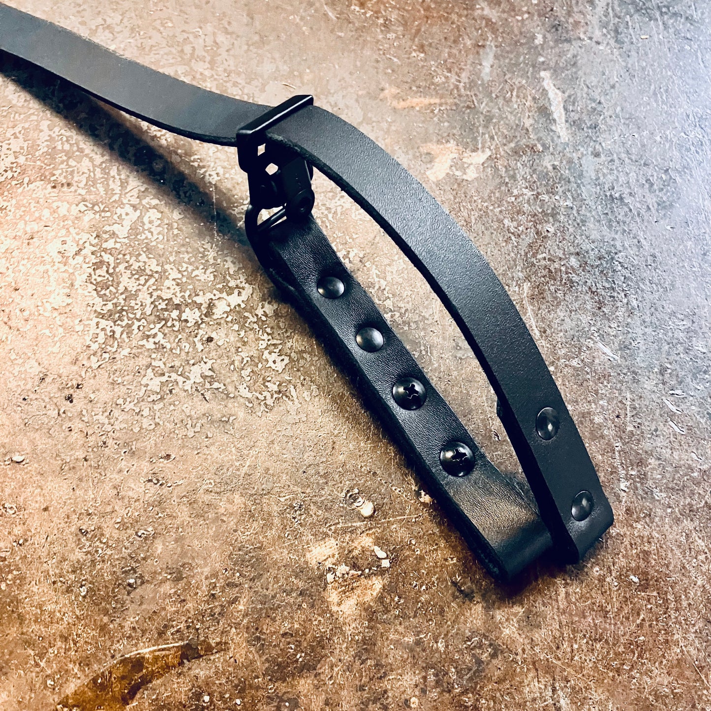 Leather HELMET STRAP