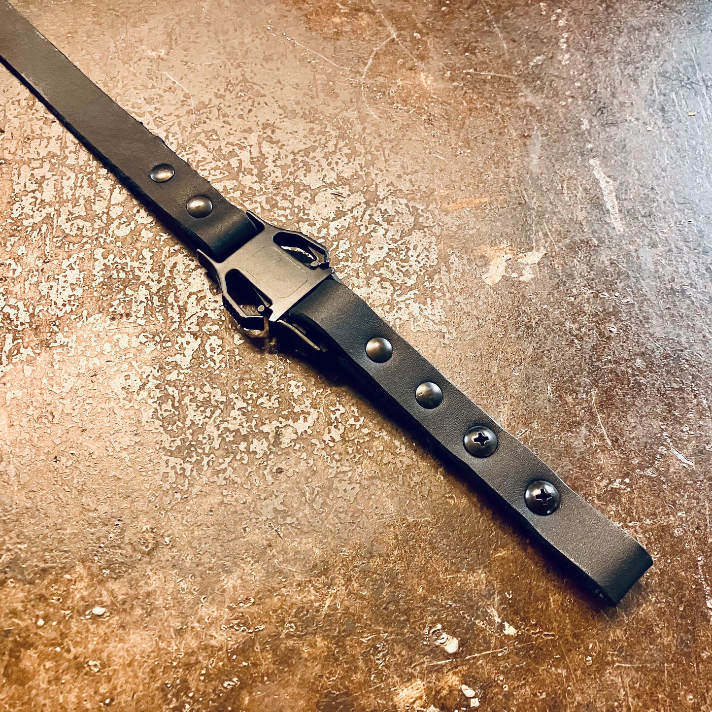 Leather HELMET STRAP