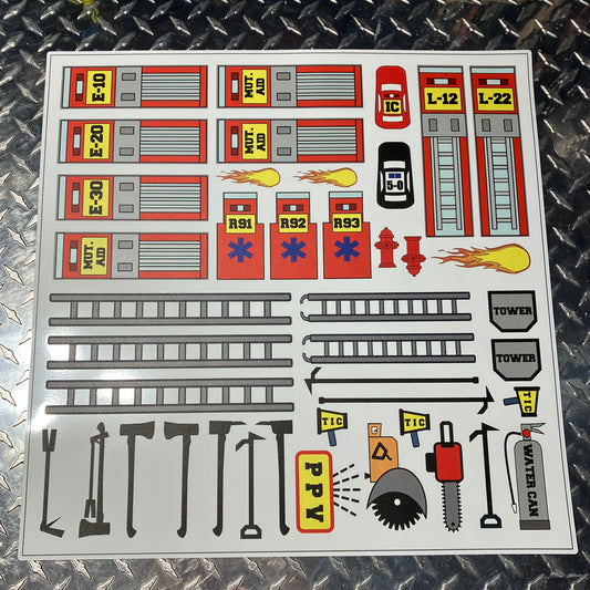 Strategy & Tactics Training Magnets (Urban/Suburban FDs)