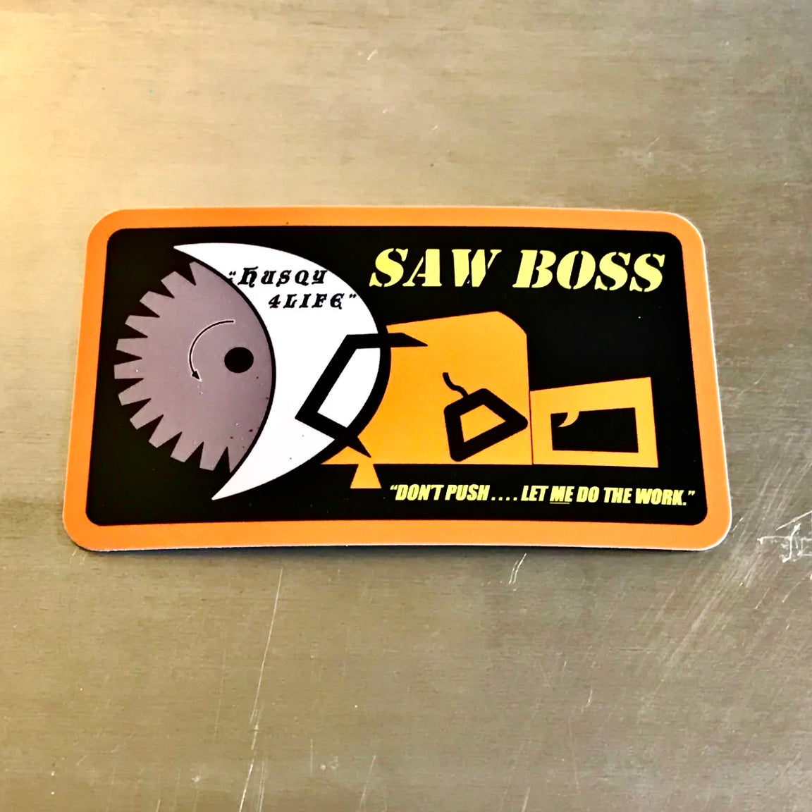 SAW BOSS K12 Sticker
