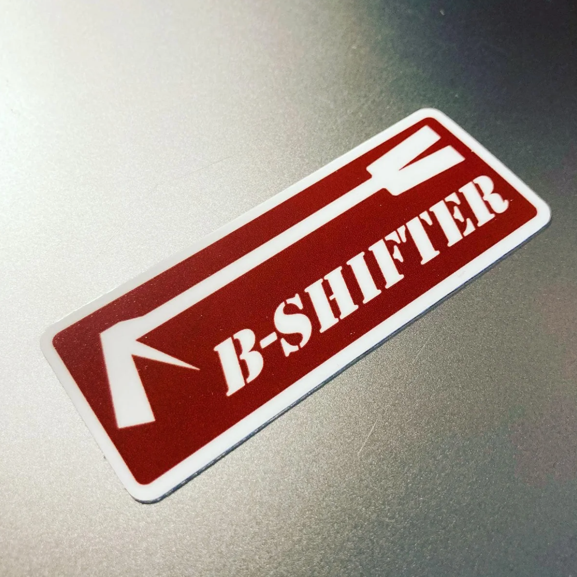 B-SHIFTER Helmet Sticker – Two Devils Tools