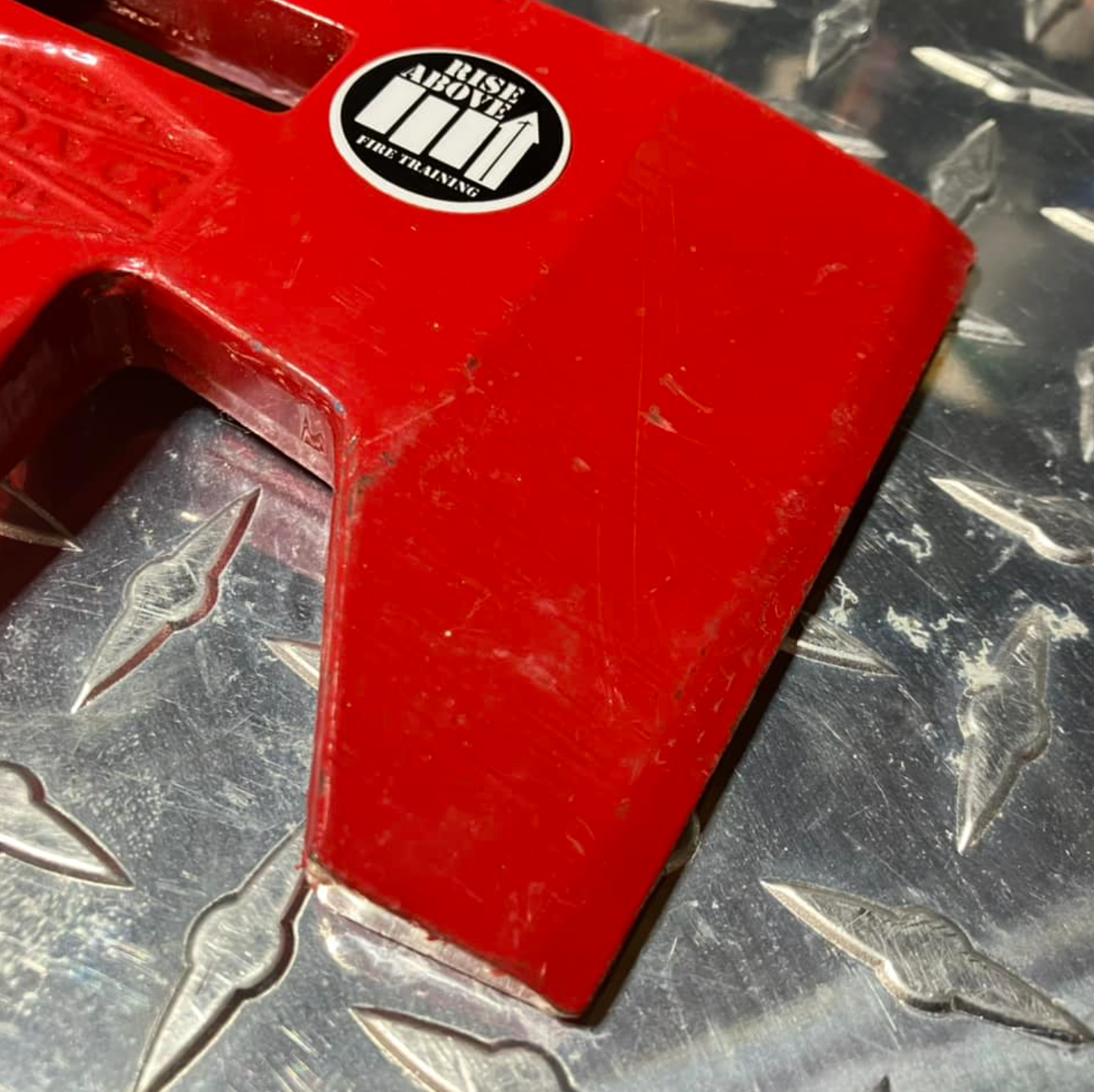 CLEARANCE: Demo T2 Crash Axe (Red)