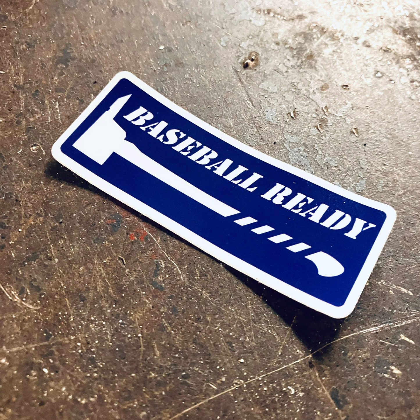 BASEBALL READY Helmet Sticker