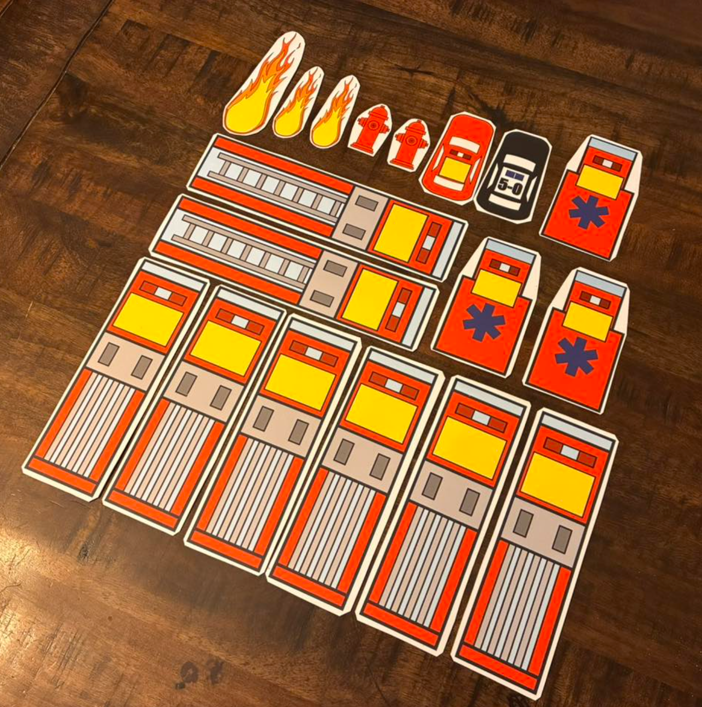 CLEARANCE: Jumbo Urban Strategy & Tactics Magnet Set