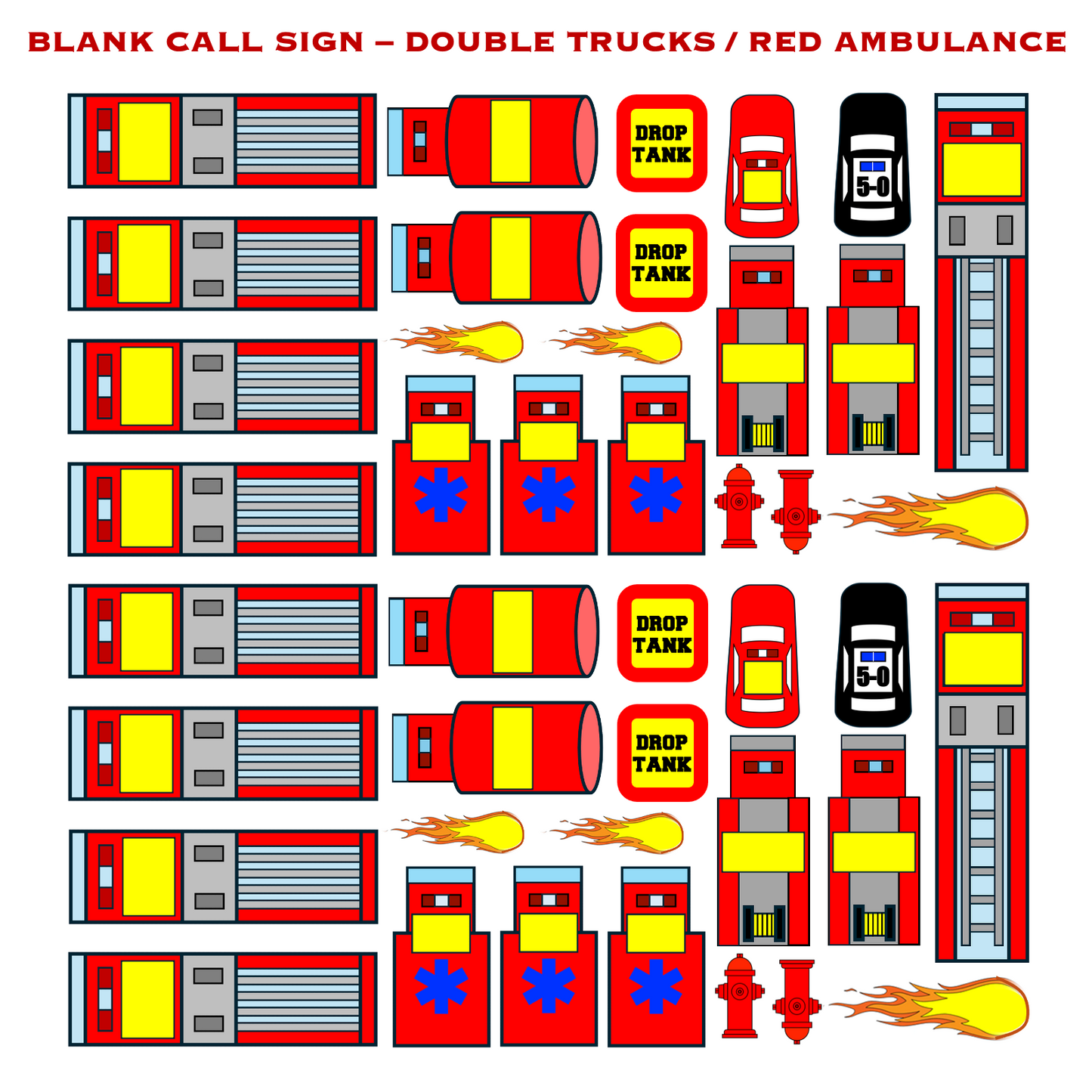 Strategy & Tactics Training Magnets (Rural FDs)