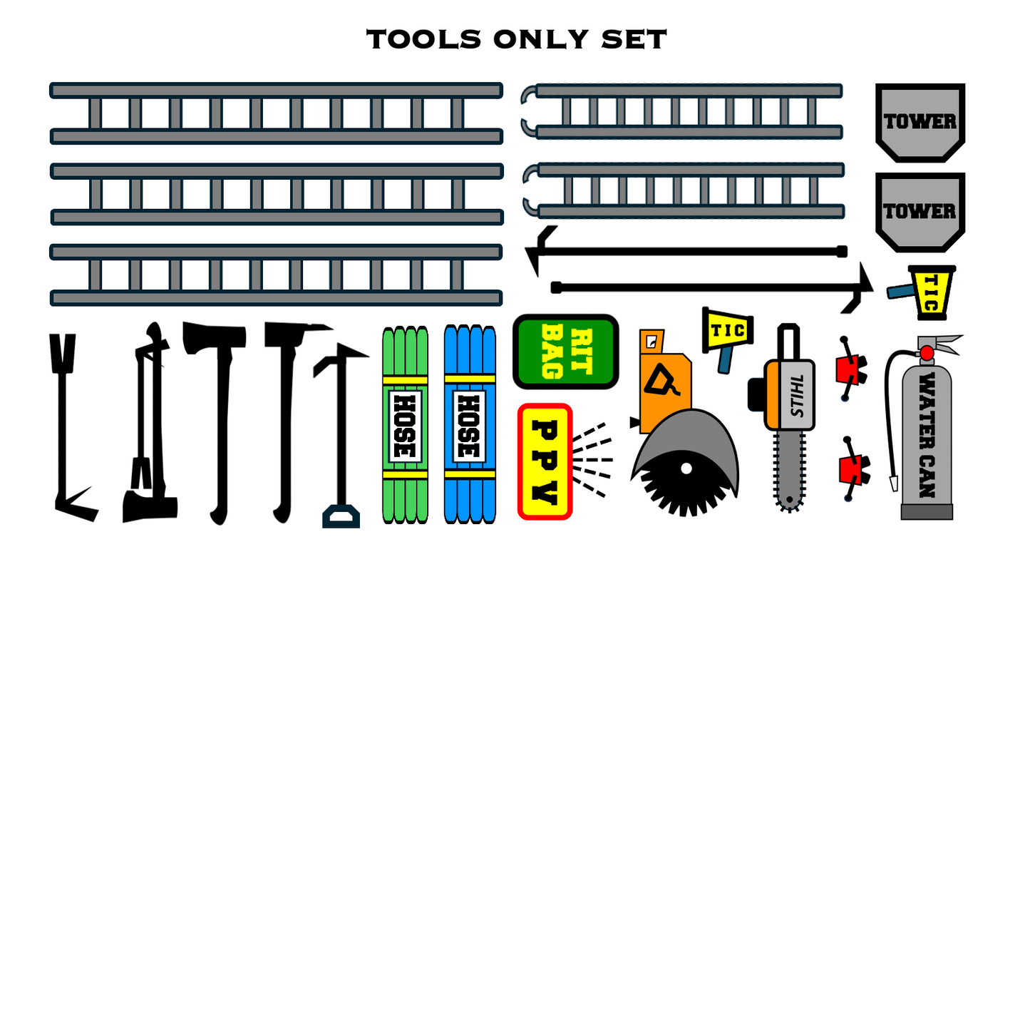 Strategy & Tactics Training Magnets (Rural FDs)
