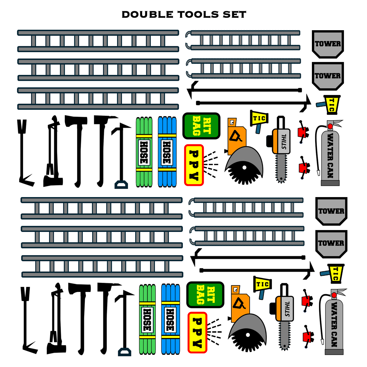 Strategy & Tactics Training Magnets (Rural FDs)
