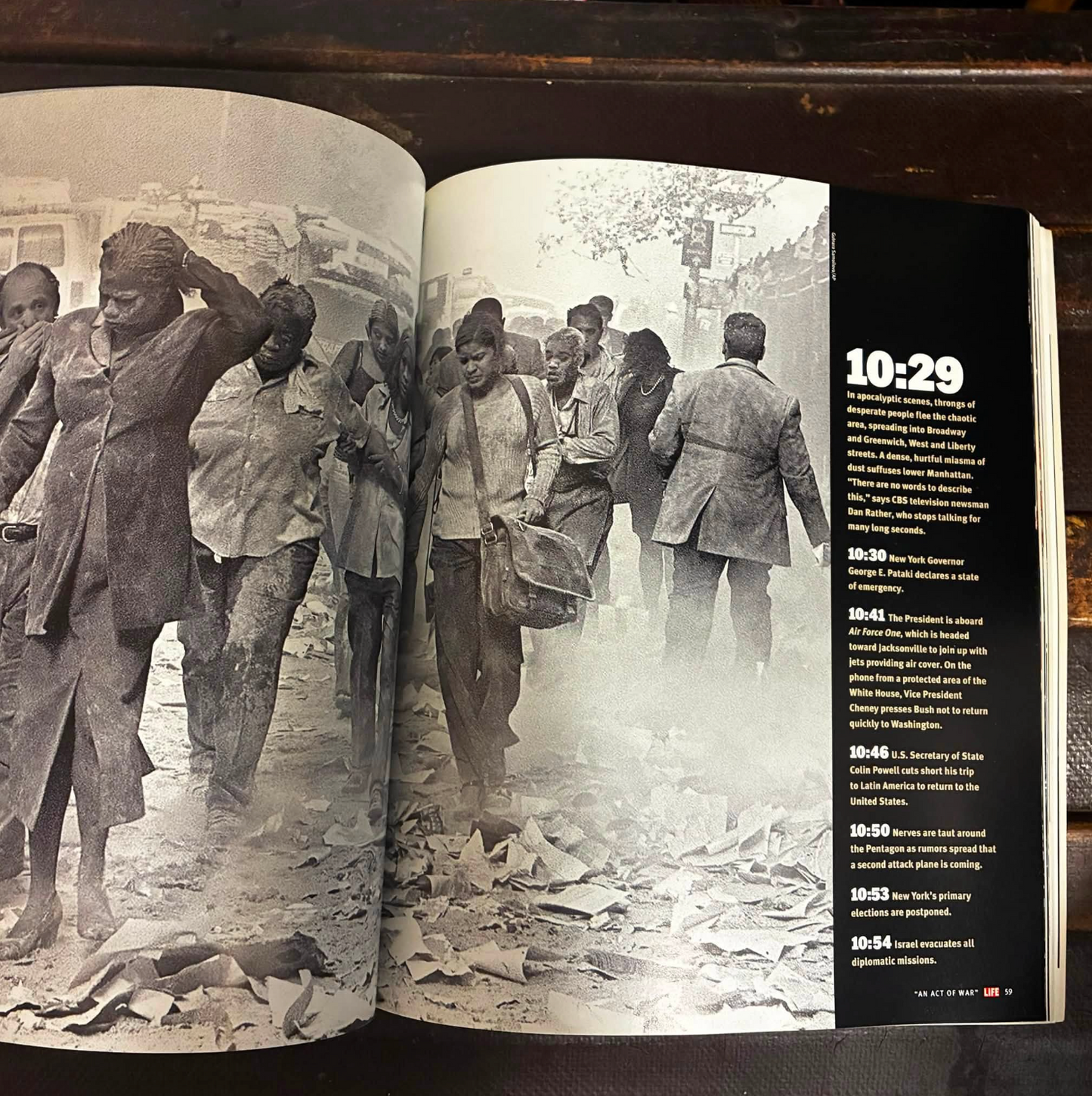 USED:  LIFE Magazine 9/11 Photo Essay - 2002