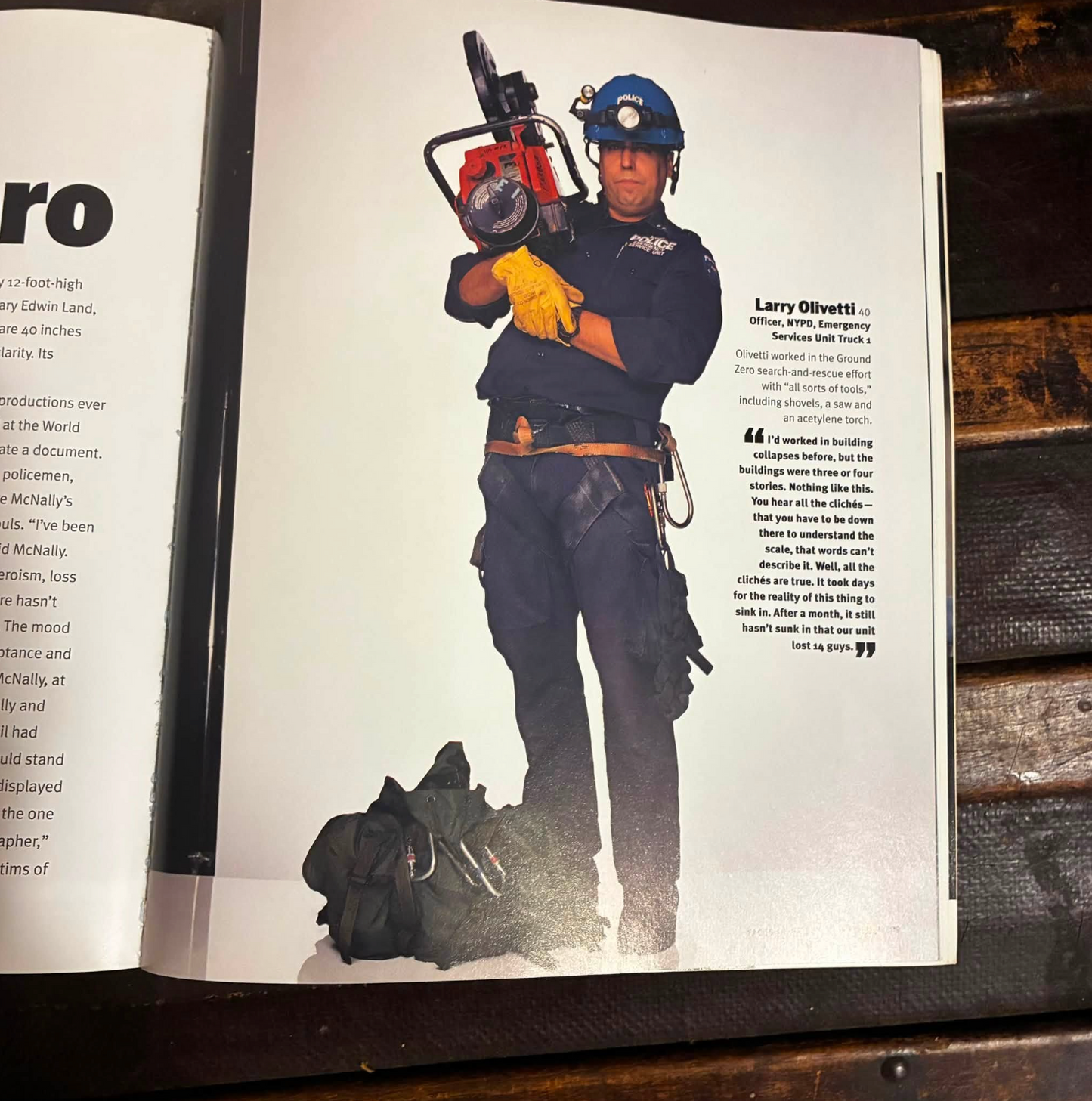 USED:  LIFE Magazine 9/11 Photo Essay - 2002