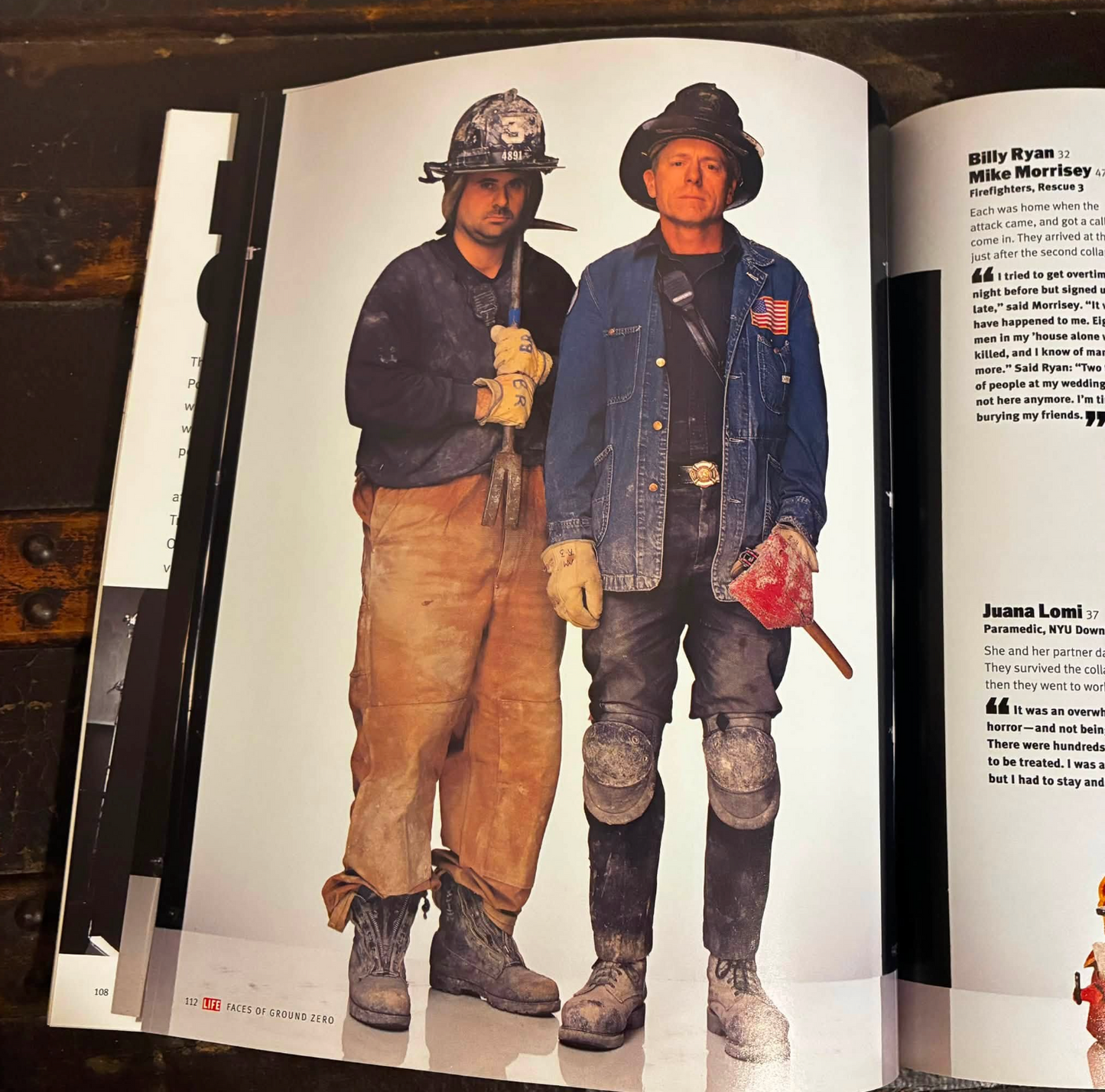 USED:  LIFE Magazine 9/11 Photo Essay - 2002