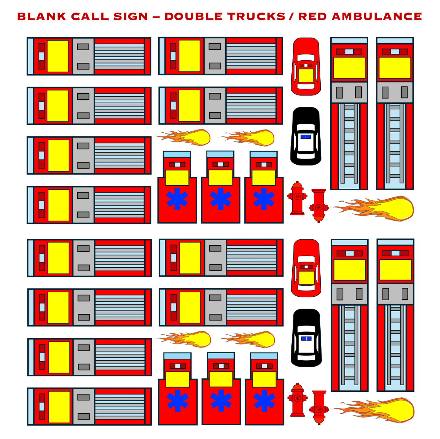Strategy & Tactics Training Magnets - Urban/Suburban Set