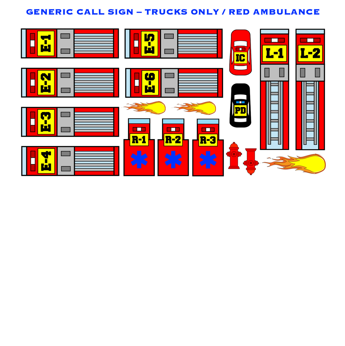 Strategy & Tactics Training Magnets - URBAN & SUBURBAN SET