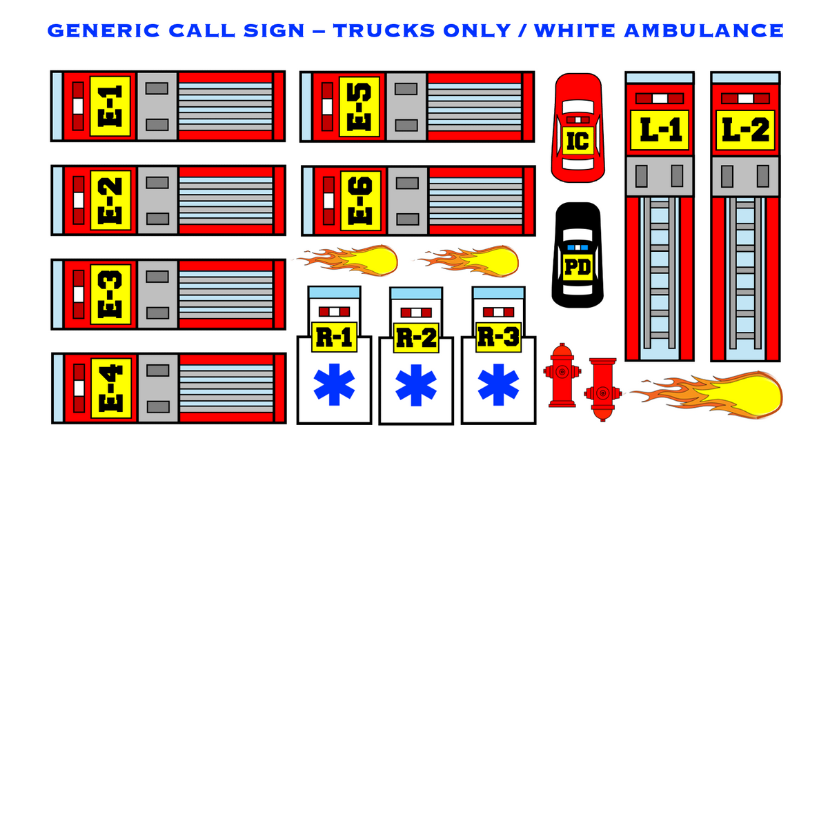 Strategy & Tactics Training Magnets - URBAN & SUBURBAN SET