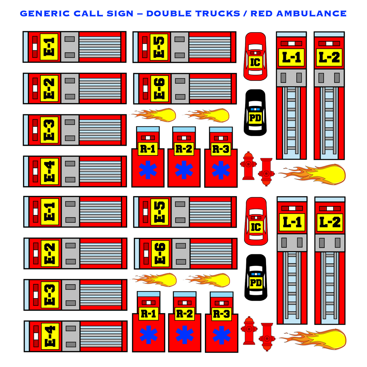 Strategy & Tactics Training Magnets - URBAN & SUBURBAN SET
