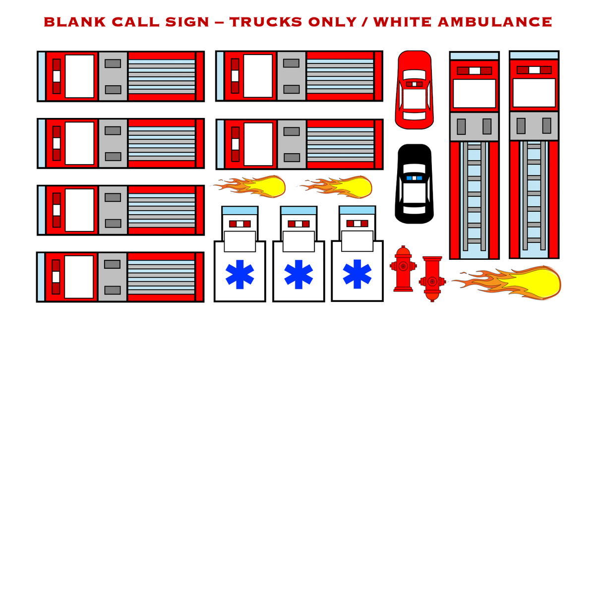 Strategy & Tactics Training Magnets - URBAN & SUBURBAN SET