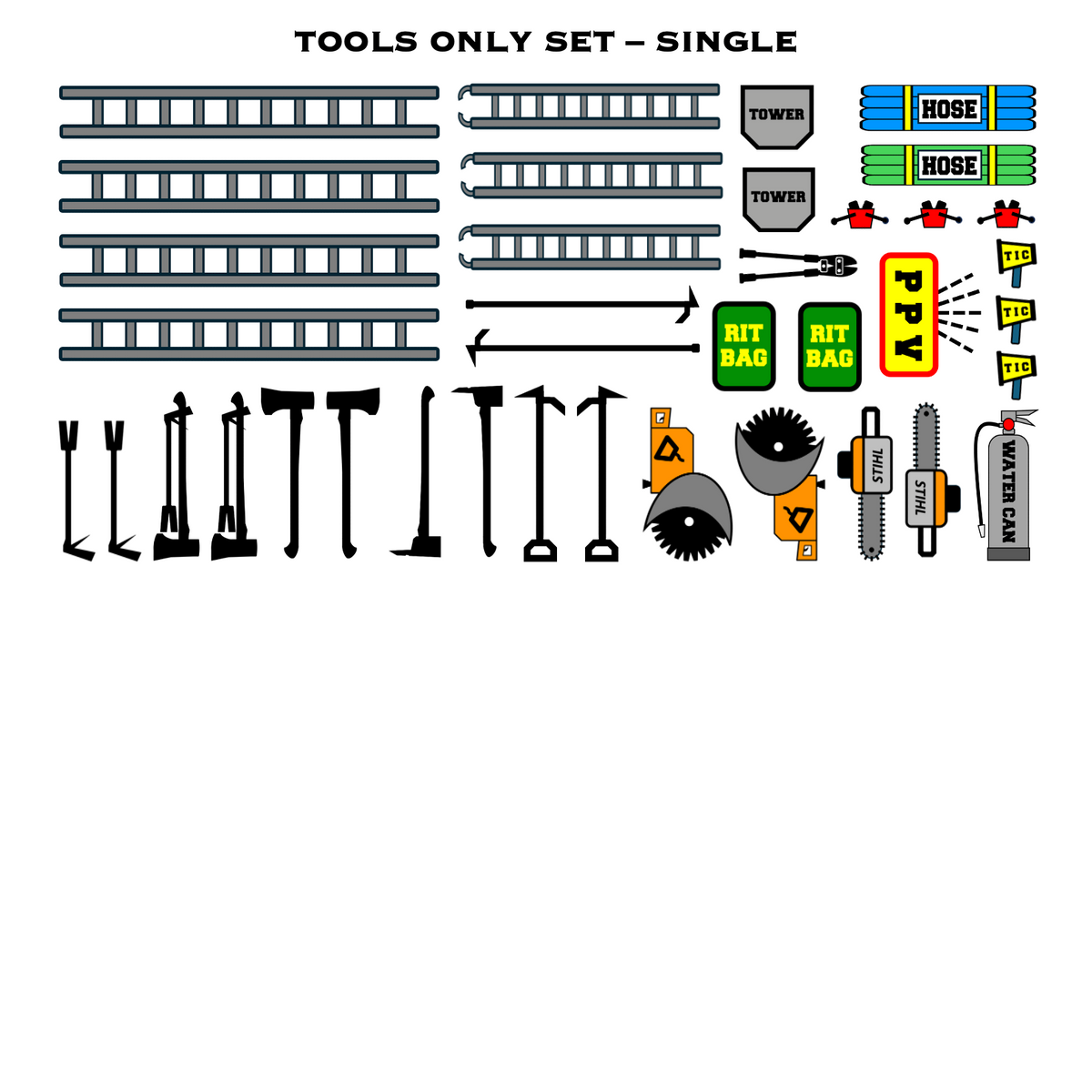 Strategy & Tactics Training Magnets - URBAN & SUBURBAN SET