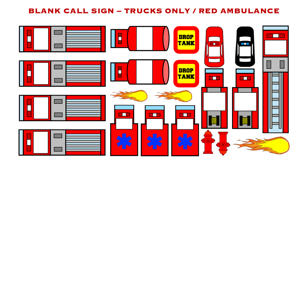 Strategy & Tactics Training Magnets - RURAL SET