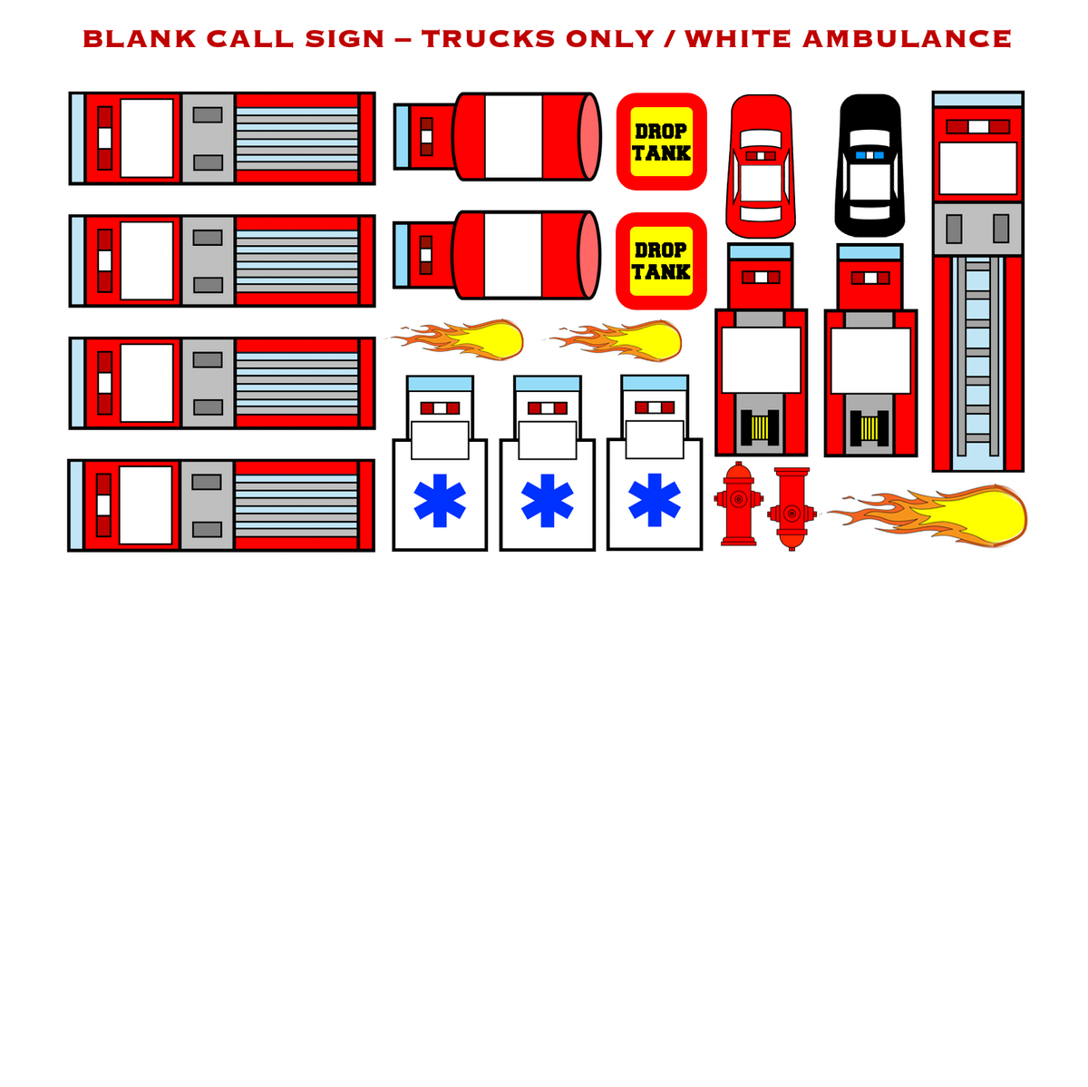 Strategy & Tactics Training Magnets - RURAL SET