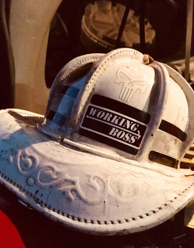 WORKING BOSS Helmet Sticker